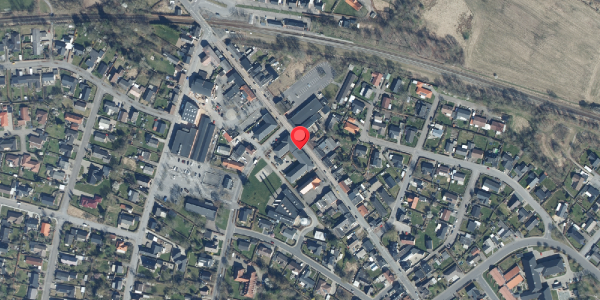 Oversvømmelsesrisiko fra vandløb på Borgergade 5E, 7441 Bording