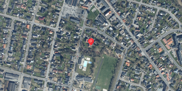 Oversvømmelsesrisiko fra vandløb på Borgergade 17C, . 2, 7441 Bording