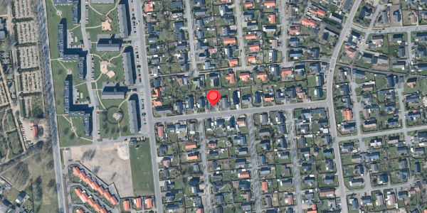 Oversvømmelsesrisiko fra vandløb på Bornholmsgade 9, 7430 Ikast