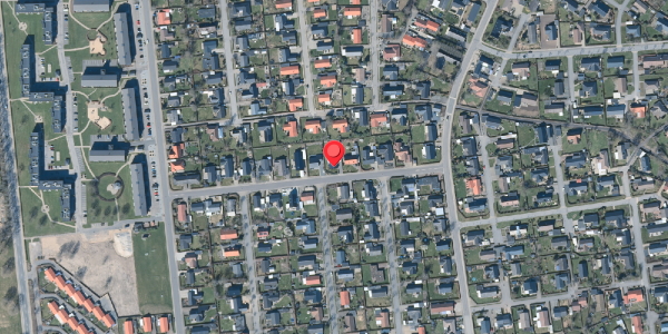Oversvømmelsesrisiko fra vandløb på Bornholmsgade 17, 7430 Ikast