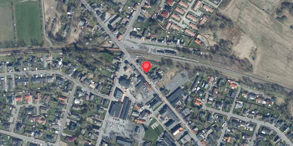 Oversvømmelsesrisiko fra vandløb på Bredgade 3, 7441 Bording