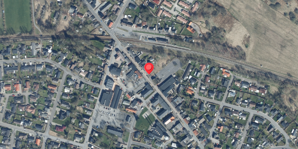 Oversvømmelsesrisiko fra vandløb på Bredgade 9, . , 7441 Bording