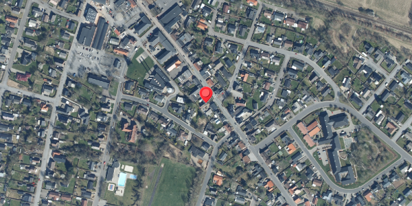 Oversvømmelsesrisiko fra vandløb på Bredgade 38, . , 7441 Bording