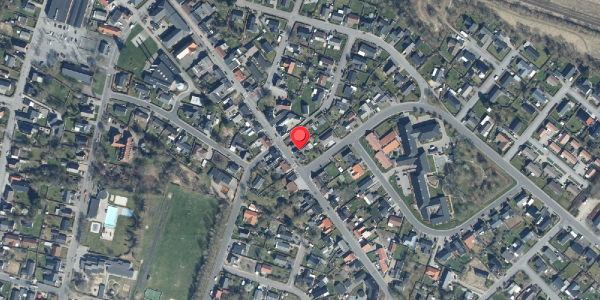 Oversvømmelsesrisiko fra vandløb på Bredgade 47A, . , 7441 Bording