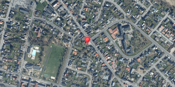 Oversvømmelsesrisiko fra vandløb på Bredgade 52, . , 7441 Bording