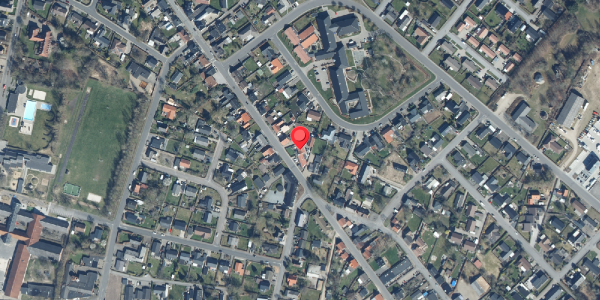 Oversvømmelsesrisiko fra vandløb på Bredgade 65, 7441 Bording