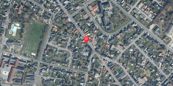 Oversvømmelsesrisiko fra vandløb på Bredgade 66, 7441 Bording