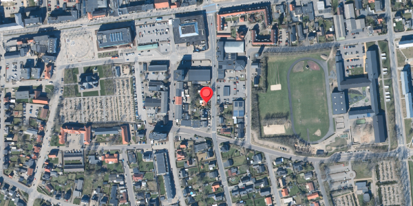 Oversvømmelsesrisiko fra vandløb på Danmarksgade 12, . , 7430 Ikast