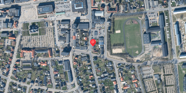 Oversvømmelsesrisiko fra vandløb på Danmarksgade 13, 7430 Ikast