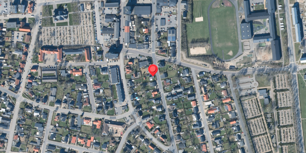 Oversvømmelsesrisiko fra vandløb på Danmarksgade 22, 7430 Ikast