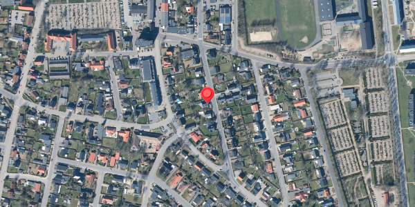Oversvømmelsesrisiko fra vandløb på Danmarksgade 28, . , 7430 Ikast