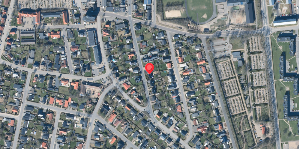 Oversvømmelsesrisiko fra vandløb på Danmarksgade 33, 7430 Ikast