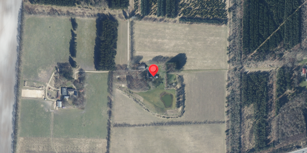 Oversvømmelsesrisiko fra vandløb på Pårup Mark 1, . , 7442 Engesvang