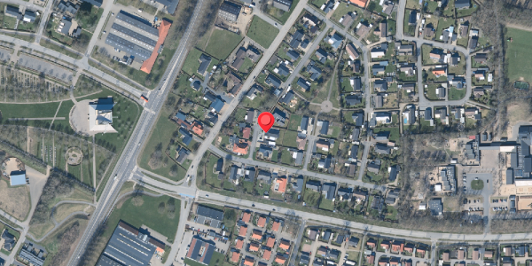 Oversvømmelsesrisiko fra vandløb på Irisparken 9, . , 7430 Ikast