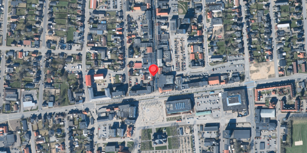 Oversvømmelsesrisiko fra vandløb på Strøget 7A, 7430 Ikast
