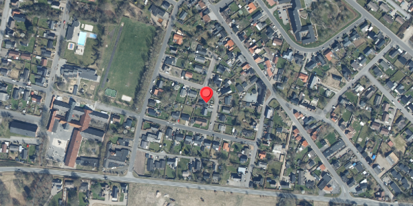 Oversvømmelsesrisiko fra vandløb på Svinget 3, 7441 Bording