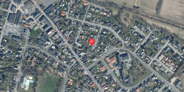 Oversvømmelsesrisiko fra vandløb på Toften 22, 7441 Bording