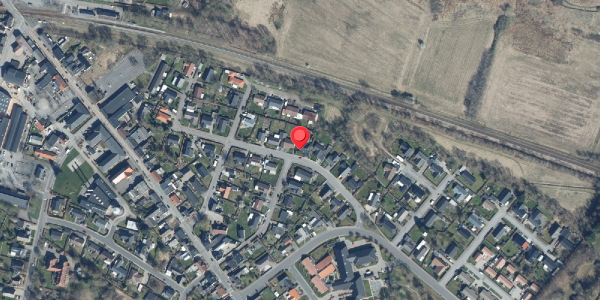 Oversvømmelsesrisiko fra vandløb på Toften 47, . , 7441 Bording