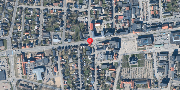 Oversvømmelsesrisiko fra vandløb på Vestergade 21, 7430 Ikast