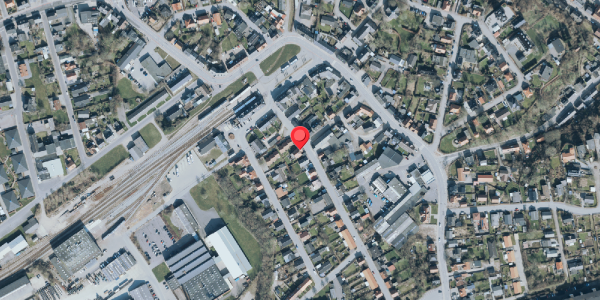 Oversvømmelsesrisiko fra vandløb på Danmarksgade 6, 7620 Lemvig