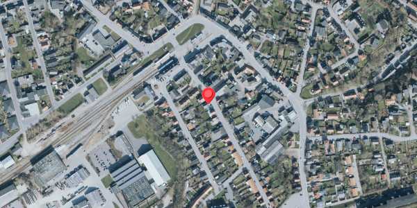 Oversvømmelsesrisiko fra vandløb på Danmarksgade 8, 7620 Lemvig