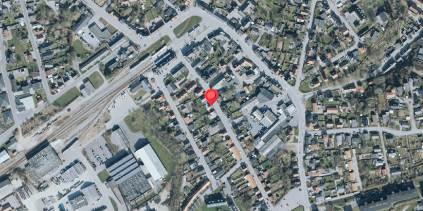 Oversvømmelsesrisiko fra vandløb på Danmarksgade 10, . , 7620 Lemvig