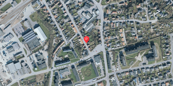 Oversvømmelsesrisiko fra vandløb på Danmarksgade 25, 7620 Lemvig