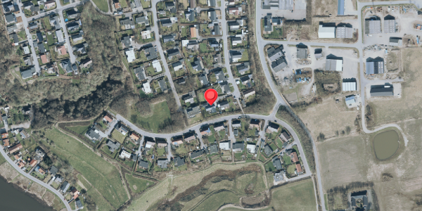 Oversvømmelsesrisiko fra vandløb på Nylund 19, 7620 Lemvig