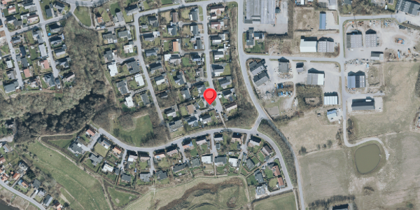 Oversvømmelsesrisiko fra vandløb på Nylund 23, 7620 Lemvig