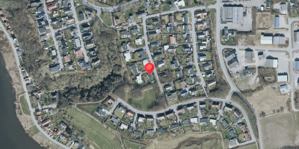 Oversvømmelsesrisiko fra vandløb på Nylund 30, 7620 Lemvig