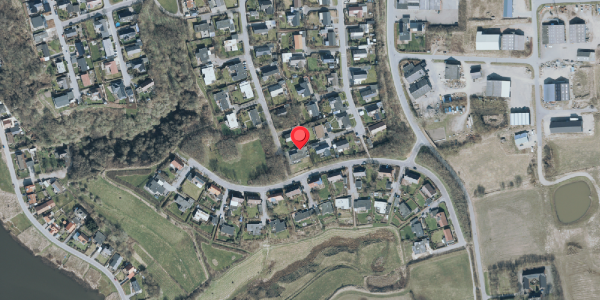 Oversvømmelsesrisiko fra vandløb på Nylund 63, 7620 Lemvig