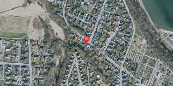 Oversvømmelsesrisiko fra vandløb på Ydunslund 21, 7620 Lemvig