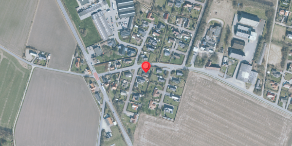 Oversvømmelsesrisiko fra vandløb på Adelvej 4B, 6940 Lem St