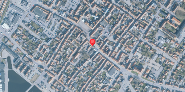 Oversvømmelsesrisiko fra vandløb på Algade 8B, 6950 Ringkøbing