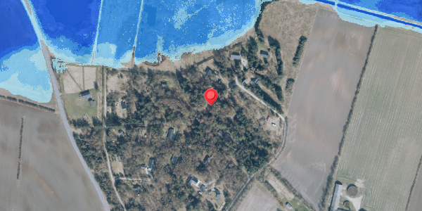 Oversvømmelsesrisiko fra vandløb på Alrum 35, 6980 Tim
