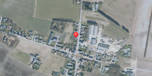 Oversvømmelsesrisiko fra vandløb på Bjerregårdvej 3, 6980 Tim