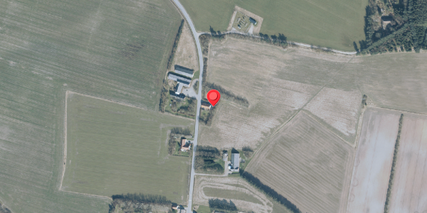 Oversvømmelsesrisiko fra vandløb på Bjerregårdvej 28, . , 6980 Tim