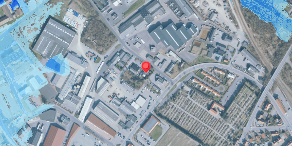 Oversvømmelsesrisiko fra vandløb på Buen 2, 6950 Ringkøbing