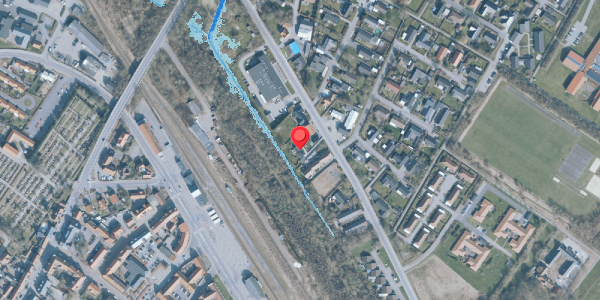 Oversvømmelsesrisiko fra vandløb på Byskellet 24B, . , 6950 Ringkøbing