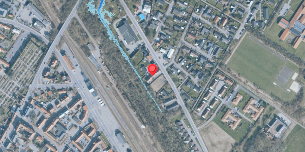Oversvømmelsesrisiko fra vandløb på Byskellet 26B, . , 6950 Ringkøbing
