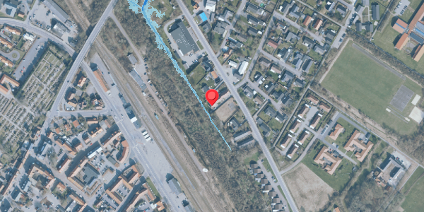 Oversvømmelsesrisiko fra vandløb på Byskellet 26C, . , 6950 Ringkøbing