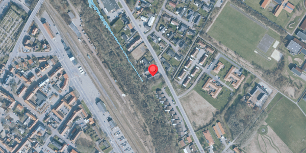 Oversvømmelsesrisiko fra vandløb på Byskellet 42, 6950 Ringkøbing