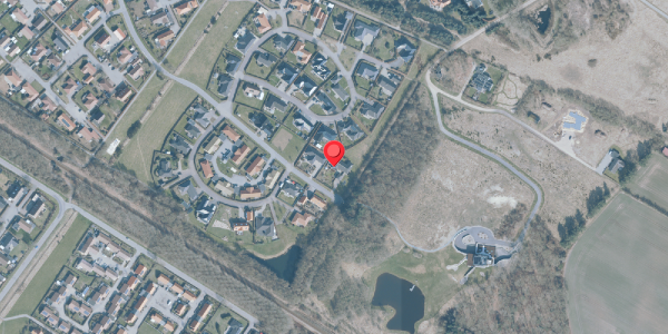 Oversvømmelsesrisiko fra vandløb på Danmarksgade 9, 6950 Ringkøbing