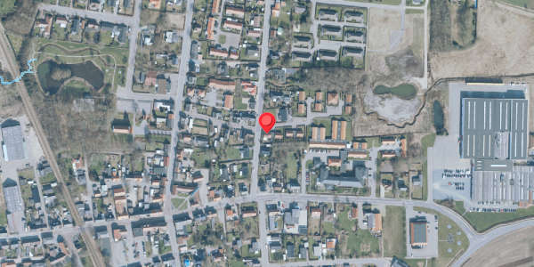 Oversvømmelsesrisiko fra vandløb på Engen 2, 6940 Lem St