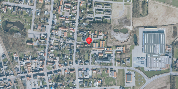 Oversvømmelsesrisiko fra vandløb på Engen 8, 6940 Lem St