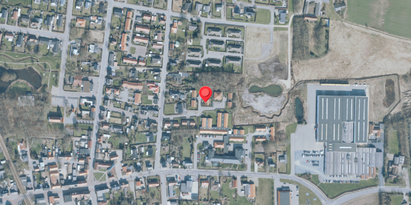 Oversvømmelsesrisiko fra vandløb på Engen 9, 6940 Lem St