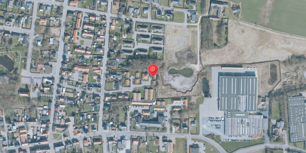 Oversvømmelsesrisiko fra vandløb på Engen 19, 6940 Lem St