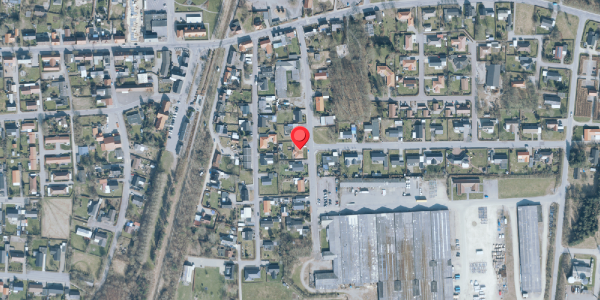 Oversvømmelsesrisiko fra vandløb på Fabriksvej 10, 6980 Tim