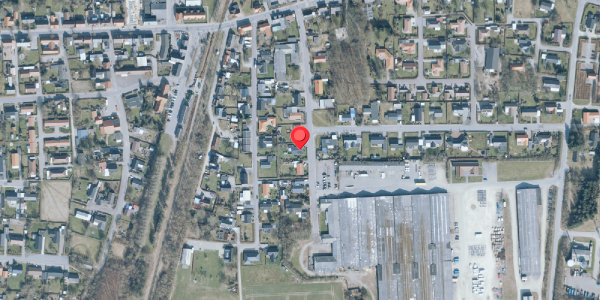 Oversvømmelsesrisiko fra vandløb på Fabriksvej 12, 6980 Tim