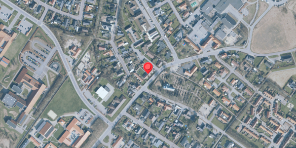 Oversvømmelsesrisiko fra vandløb på Holmegaardsvej 13, 6950 Ringkøbing